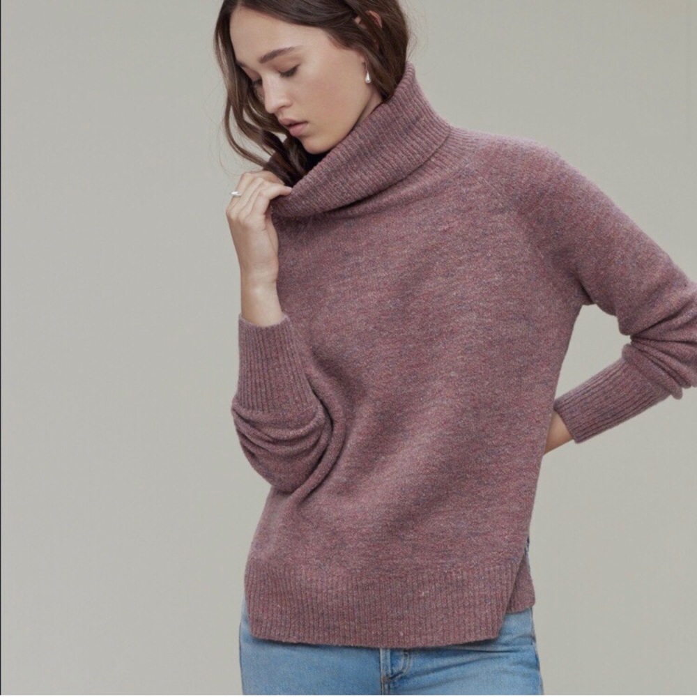 Wilfred Lin speckled multicolour mauve xs s oversized as is